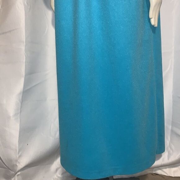 VGT blue fleece robe house coat. Size Large - Picture 11 of 14